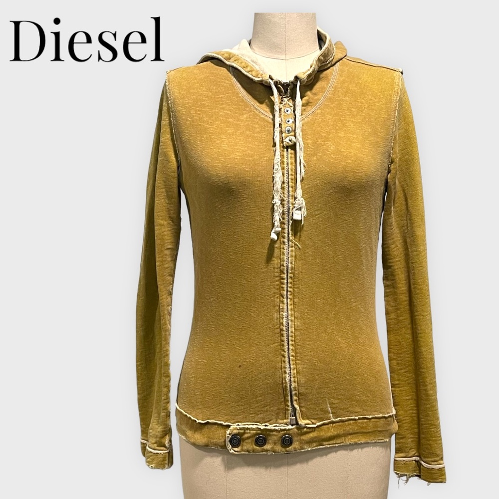 Diesel Distressed Forever Yours Hoodie RARE! Size small